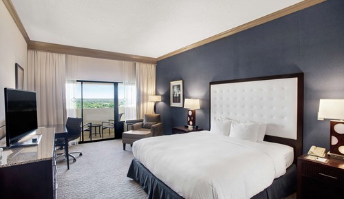 Executive-Zimmer, 1 King-Bett, barrierefrei, Nichtraucher (Roll-in Shower)