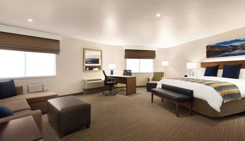 Zimmer, 1 King-Bett und Schlafsofa, Nichtraucher