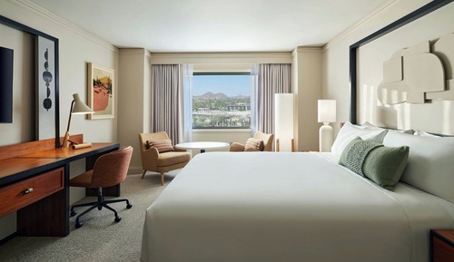 Zimmer, 1 King-Bett, Nichtraucher, Bergblick