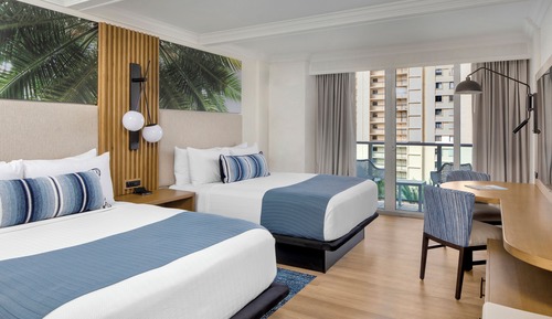 Zimmer, 2 Queen-Betten