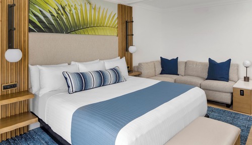 Premium-Zimmer, 1 King-Bett, Meerblick