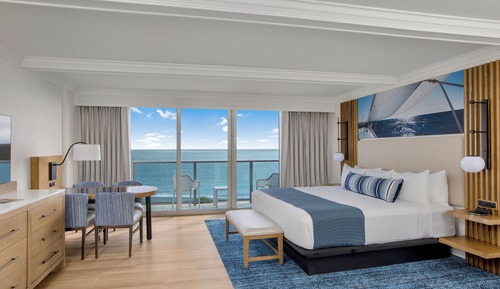 Deluxe-Zimmer, 1 King-Bett, Meerseite