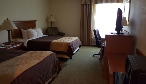 Standardzimmer, 2 Doppelbetten, Nichtraucher