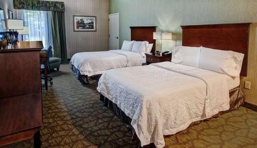 Zimmer, 2 Doppelbetten, Raucher