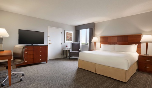 Zimmer, 1 King-Bett, barrierefrei, Nichtraucher (Bathtub)