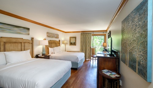 Zimmer, 2 Queen-Betten