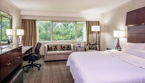 Traditional-Zimmer, 1 King-Bett (Mobility Accessible, Roll-In Shower)