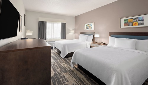 Zimmer, 2 Queen-Betten, barrierefrei, Nichtraucher (Mobility Bathtub w/Grab Bars)