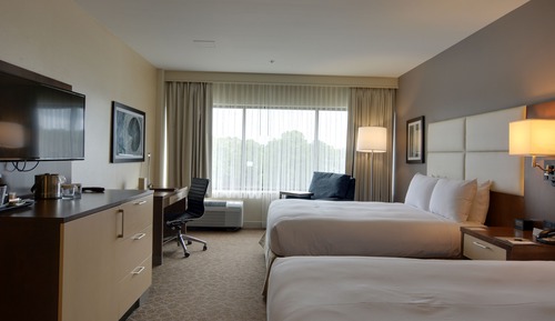 Classic-Zimmer, 2 Queen-Betten, barrierefrei (Roll-in Shower)