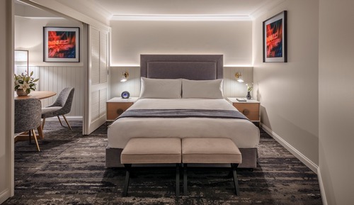 Suite, 1 King-Bett und Schlafsofa (Queenslander)
