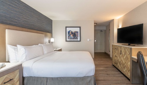 Zimmer, 1 King-Bett, Kühlschrank