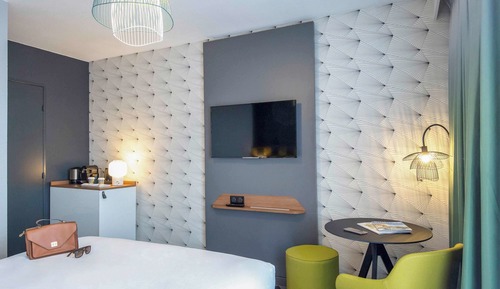 Standardzimmer, 1 Doppelbett und Schlafsofa
