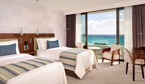 Superior-Zimmer, 2 Einzelbetten, Nichtraucher, Meerblick