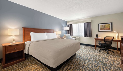 Standardzimmer, 1 King-Bett, Nichtraucher, Kühlschrank und Mikrowelle