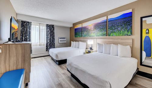 Studiosuite, 2 Queen-Betten, barrierefrei, Nichtraucher