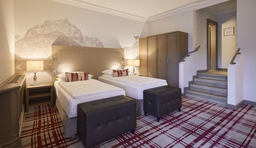 Grand-Zimmer, 2 Einzelbetten, Nichtraucher, Gartenblick