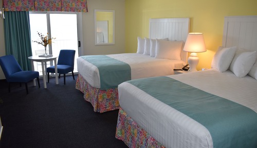 Standardzimmer, 2 Queen-Betten, barrierefrei, eingeschränkter Seeblick