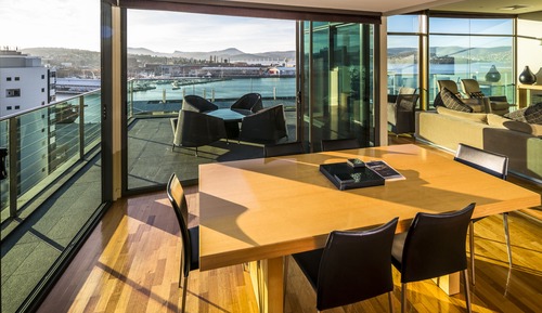 Penthouse, 2 Schlafzimmer, Hafenblick
