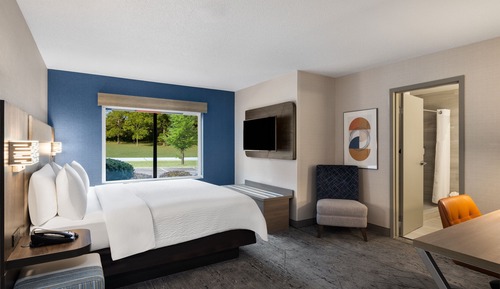 Standardzimmer, 1 King-Bett (Walk-In Shower)