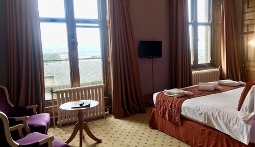 Deluxe-Doppel- oder -Zweibettzimmer, 1 Schlafzimmer, Meerblick