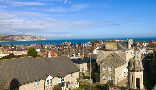 Deluxe-Doppel- oder -Zweibettzimmer, 1 Schlafzimmer, Meerblick