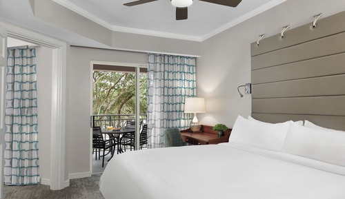 Villa, 2 Schlafzimmer, Nichtraucher, Blick auf den Innenhof (Hearing Accessible, Balcony)