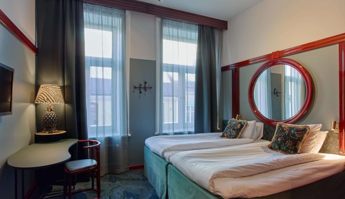 Zweibettzimmer, 2 Einzelbetten