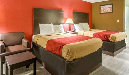 Zimmer, 2 Doppelbetten, barrierefrei, Nichtraucher