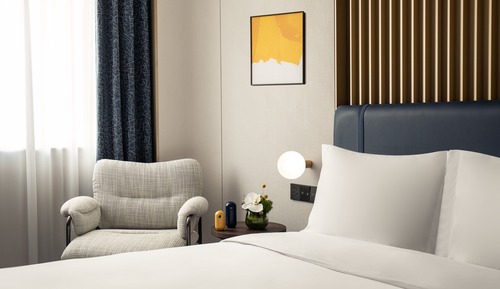 Standardzimmer, 1 King-Bett, Stadtblick