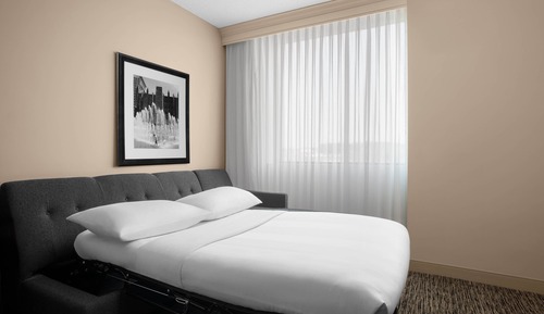 Zimmer, 1 King-Bett und Schlafsofa
