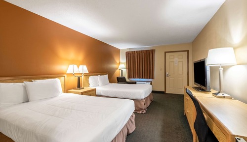 Zimmer, 2 Doppelbetten, Raucher