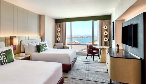 Premier-Zimmer, 2 Doppelbetten