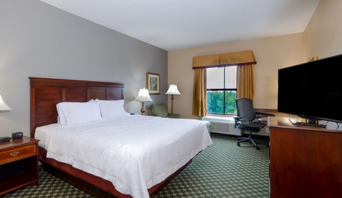 Zimmer, 1 King-Bett, barrierefrei, Nichtraucher (Roll-in Shower, Mobility & Hearing)