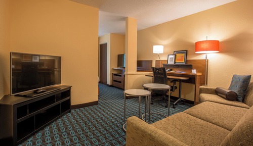 Suite, 1 King-Bett und Schlafsofa