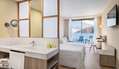 Deluxe-Zimmer, Whirlpool, Meerblick