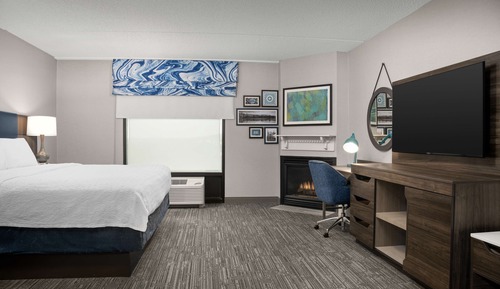 Suite, 1 King-Bett, Nichtraucher, Kamin