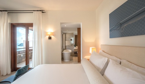Deluxe-Bungalow, Meerblick (Private Heated Pool)