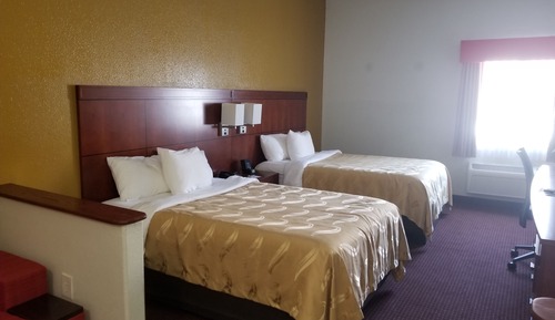 Zimmer, 2 Doppelbetten, barrierefrei, Nichtraucher