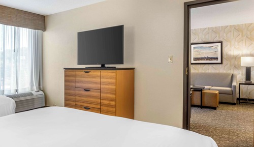 Suite, 2 Queen-Betten, barrierefrei, Kühlschrank und Mikrowelle (Sofabed, 2 Rooms, Tub)