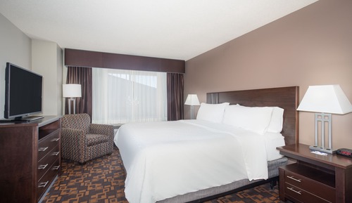 Suite, 1 King-Bett und Schlafsofa, barrierefrei (Communications, Mobility, Access Tub)