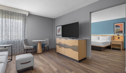 Suite, 1 King-Bett, barrierefrei, Badewanne (Mobility & Hearing)