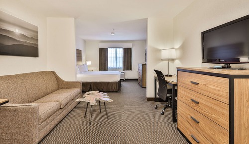 Suite, 1 King-Bett und Schlafsofa, Nichtraucher, Kühlschrank und Mikrowelle (with Sofabed)