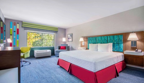 Zimmer, 1 King-Bett, barrierefrei (Roll-In Shower)