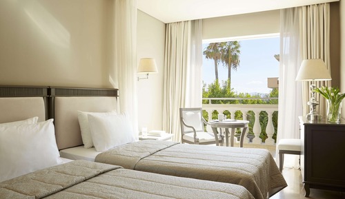 Deluxe-Doppelzimmer, Balkon, Stadtblick