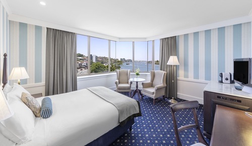 Panorama-Zimmer, 1 King-Bett, Flussblick