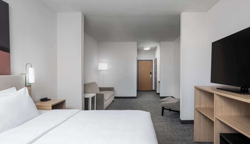 Zimmer, 1 King-Bett und Schlafsofa