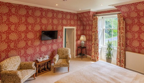 Superior-Doppel- oder -Zweibettzimmer, Gartenblick
