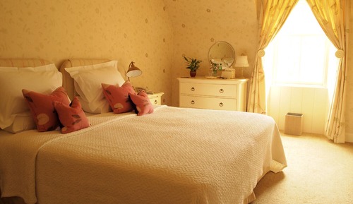 Standard-Doppel- oder -Zweibettzimmer, Gartenblick