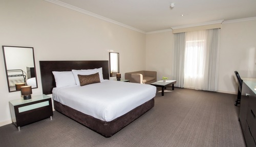 Standardzimmer, 1 Queen-Bett, Nichtraucher (Walk-in Shower)