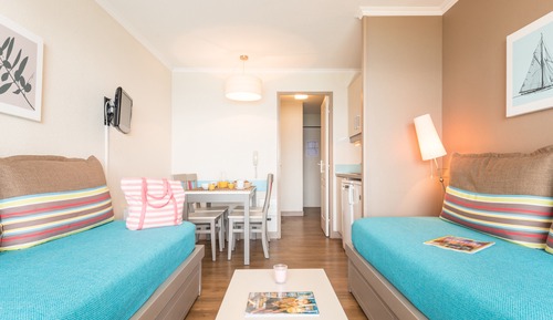 Studio, Balkon, Meerblick (4 persons, 1 sleeping alcove, A/C)